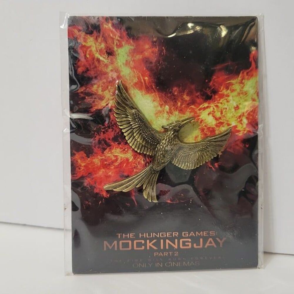 The Hunger Games Mockingjay Metal Pin Badge - Loot Crate Exclusive